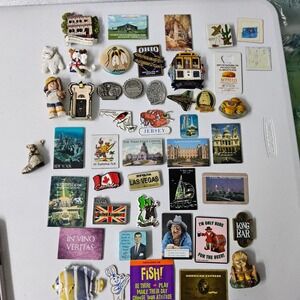Souvenir Fridge Magnets‎ Travel Theme Lot Collectible Refrigerator Magnets